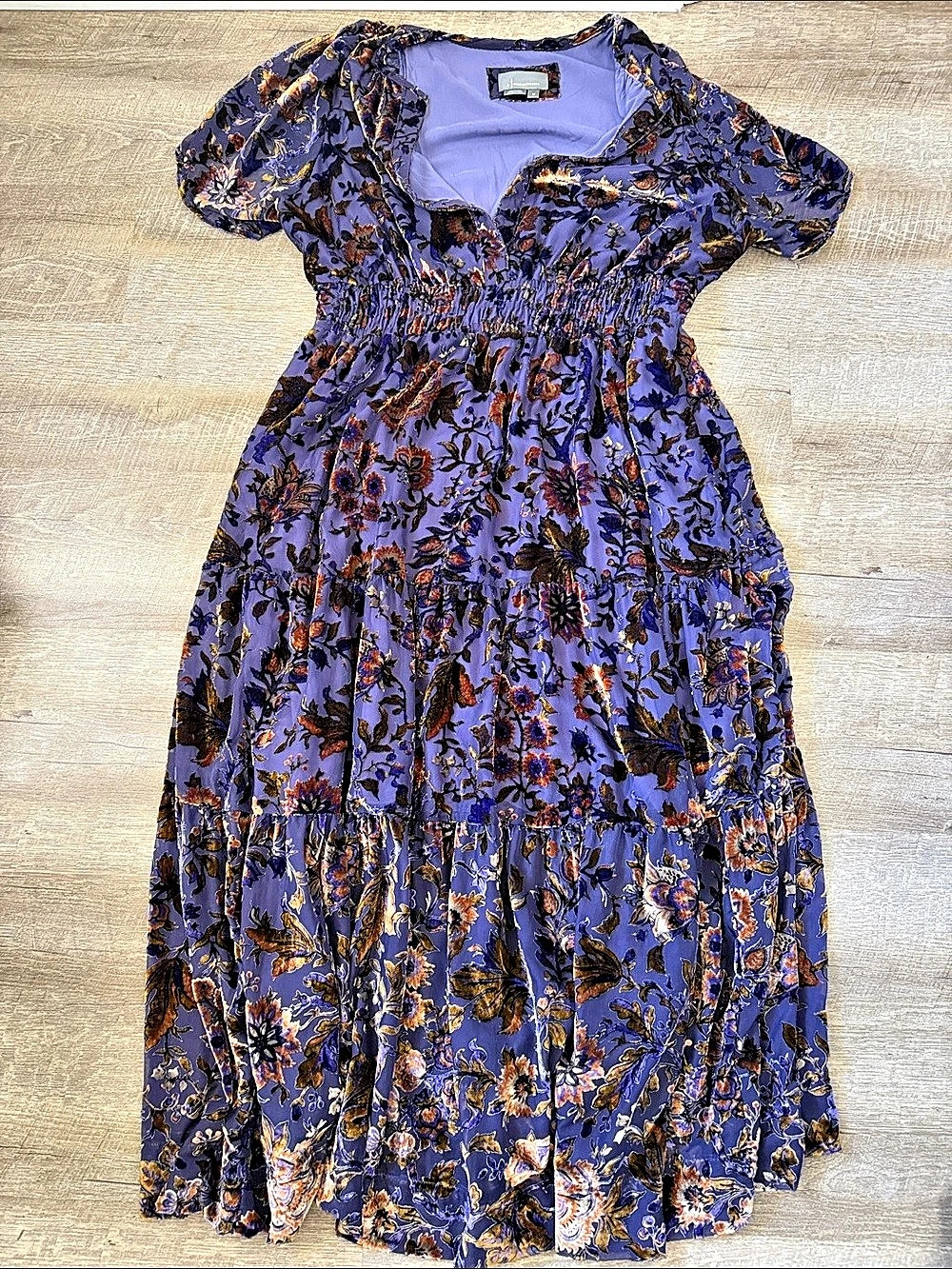 Anthropologie The Somerset Maxi Dress: Velvet Edition Size 1x